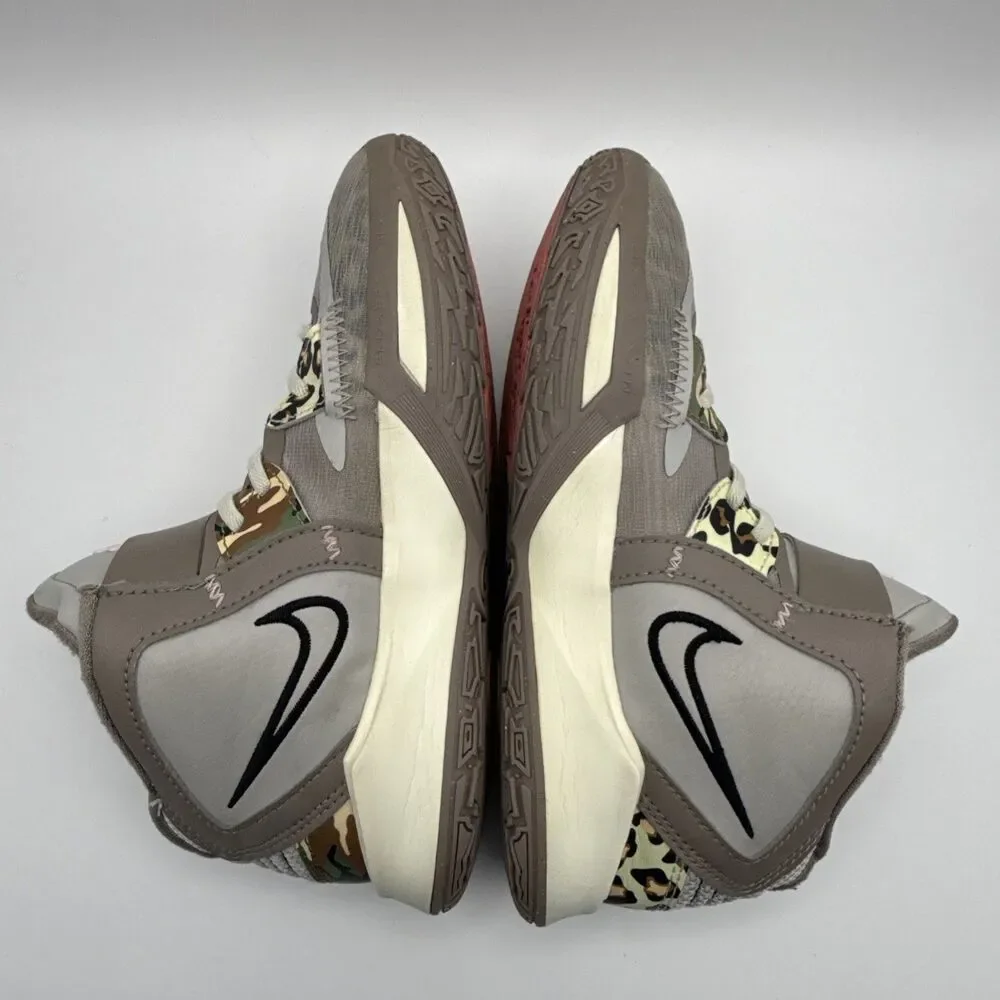 Youth Nike Kyrie Infinity Pre-School Basketball Shoes Leopard Camo Size 2.5Y